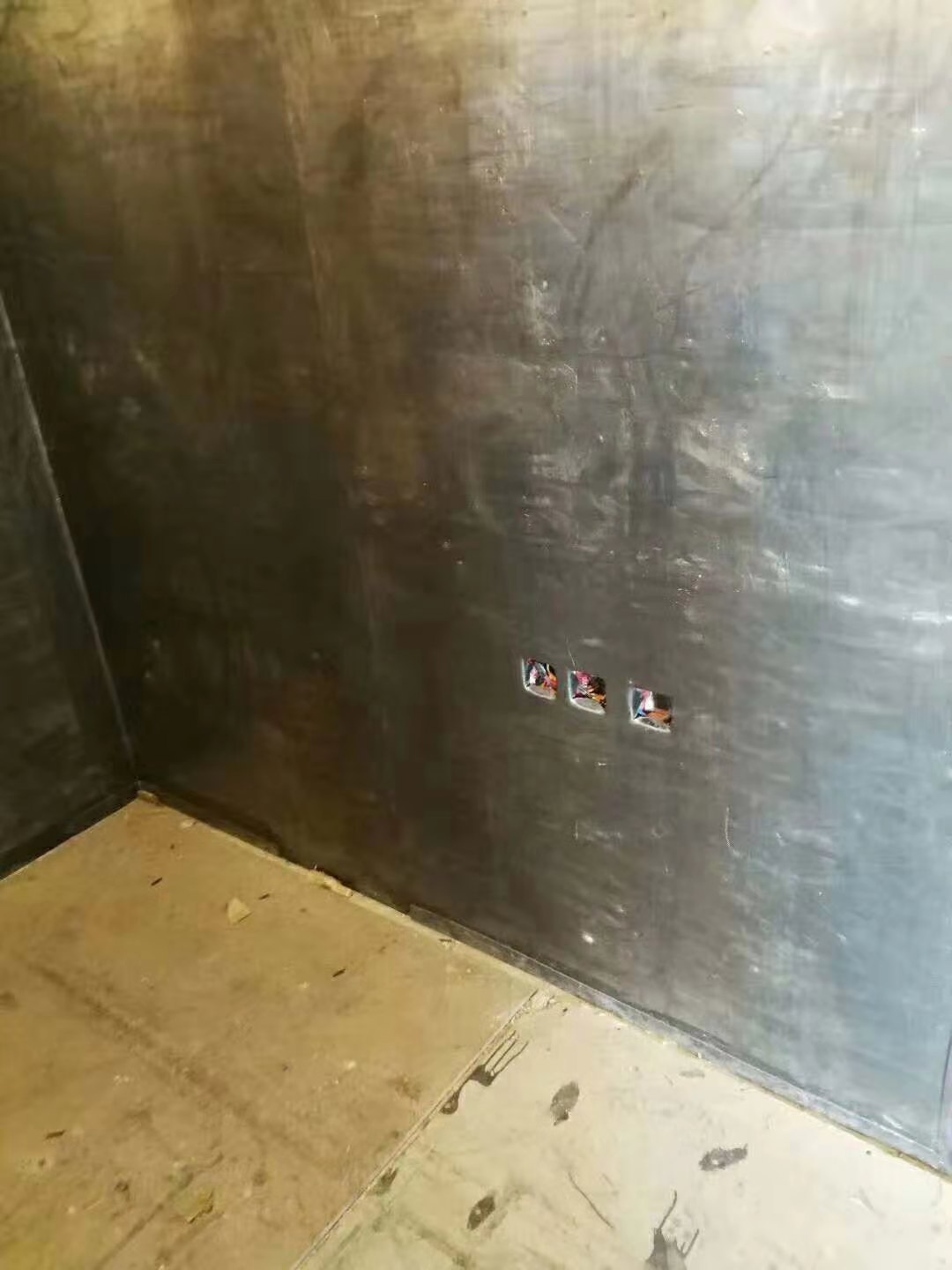铅板施工